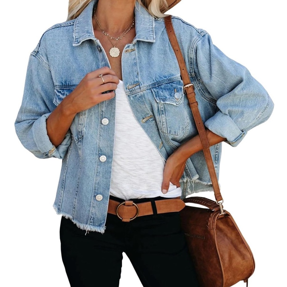 Classic Blue Denim Jean Jacket